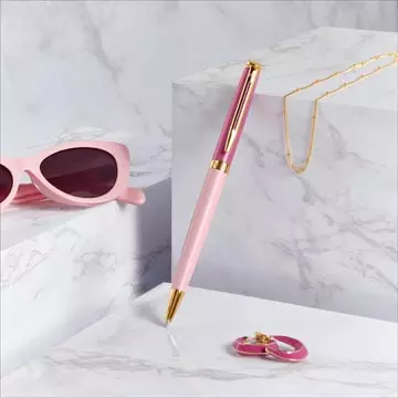 Een Waterman Hémisphère Colour Blocking roller, fijne punt, Pink GT koop je bij ShopXPress