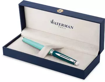 Een Waterman Hémisphère Colour Blocking roller, fijne punt, Green CT koop je bij ShopXPress