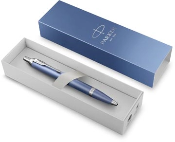 Een Parker IM Rituals balpen, blauw CT, medium, giftbox koop je bij Supplierz BV