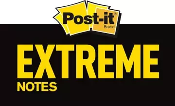 Een Post-it® Extreme Notes, ft 114 x 171 mm, 2 blokken van 25 blaadjes, geassorteerde kleuren koop je bij ShopXPress