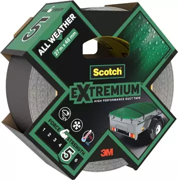 Een Scotch krachtige tape Extremium Duct Tape All Weather, ft 48 mm x 27 m koop je bij ShopXPress