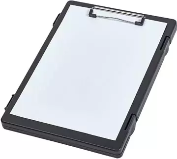 Een MAUL klembordkoffer Lefty hard kunststof PP linksdraaiend open A4 33.5x24.5x2.5cm zwart koop je bij ShopXPress