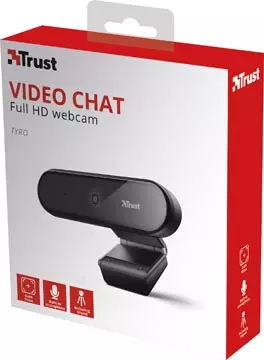 Een Trust Tyro Full HD Webcam koop je bij ShopXPress