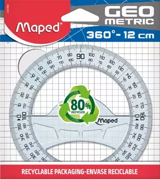 Een Maped gradenboog Geometric 360° - 12 cm koop je bij ShopXPress