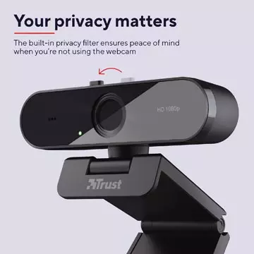 Een Trust Full HD Webcam TW-200 koop je bij ShopXPress