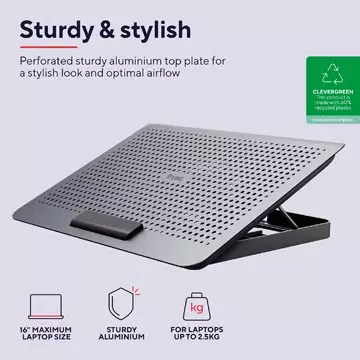 Een Trust Exto laptop cooling stand koop je bij ShopXPress