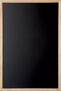 Een MAUL krijtbord zwart met houten frame 40x60cm koop je bij ShopXPress