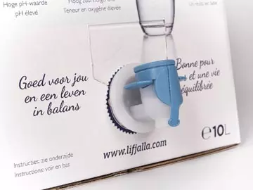 Een Lifjalla water, bag-in-box van 5 liter koop je bij Supplierz BV