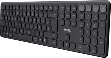 Een Trust Vaiya draadloos toetsenbord, muti-device, qwerty koop je bij Supplierz BV