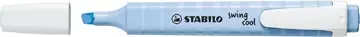 Een STABILO swing cool markeerstift, cloudy blue koop je bij ShopXPress