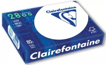 Een Clairefontaine kopieerpapier Clairalfa PALLET (240 riemen/Pallet) koop je bij ShopXPress