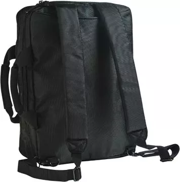 Een Cristo Portable laptoptas voor 15 inch laptops, 2-in-1, zwart koop je bij ShopXPress