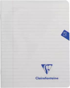 Een Clairefontaine schrift mimesys voor ft A5, 72 bladzijden, kaft in PP, gelijnd, geassorteerde kleuren koop je bij ShopXPress