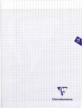 Een Clairefontaine schrift Mimesys voor ft A4+, 48 bladzijden, kaft in PP, seyès, geassorteerde kleuren koop je bij ShopXPress