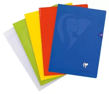 Een Clairefontaine schrift mimesys voor ft A4+, 140 bladzijden, kaft in PP, seyès, geassorteerde kleuren koop je bij ShopXPress