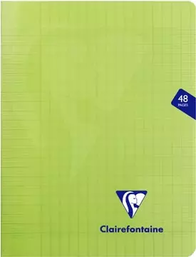 Een Clairefontaine schrift Mimesys, ft 17 x 22 cm, 48 bladzijden, kaft in PP, seyès, geassorteerde kleuren koop je bij ShopXPress