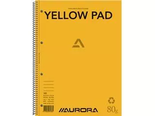 Aurora spiraalschrift Yellow Pad producten bestel je eenvoudig online bij Supplierz BV