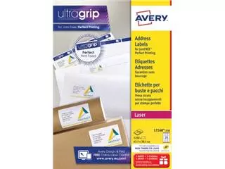 Avery etiketten quickpeel met ultragrip producten bestel je eenvoudig online bij Supplierz BV