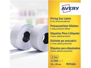 Avery etiketten voor prijstang producten bestel je eenvoudig online bij Supplierz BV