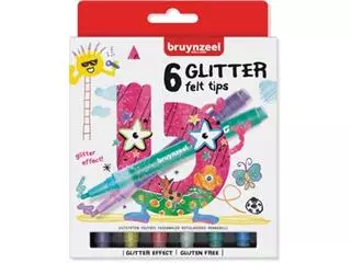 Bruynzeel Kids viltstift Glitter producten bestel je eenvoudig online bij Supplierz BV