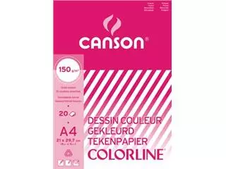 Canson gekleurd tekenpapier Colorline producten bestel je eenvoudig online bij Supplierz BV