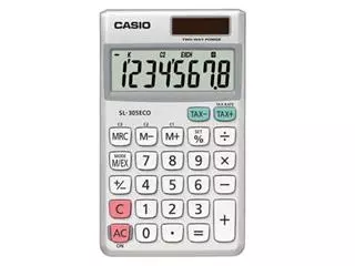 Casio zakrekenmachine SL-305 ECO producten bestel je eenvoudig online bij Supplierz BV