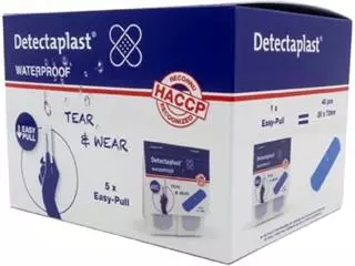 Detectaplast Tear & Wear waterbestendige pleister producten bestel je eenvoudig online bij Supplierz BV