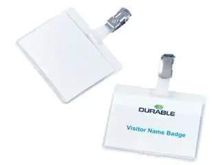 Durable badge met clip producten bestel je eenvoudig online bij Supplierz BV