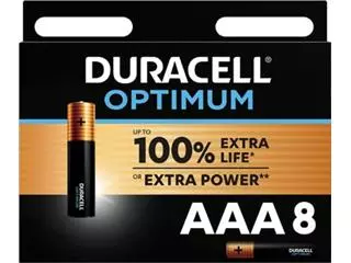 Duracell Optimum AAA-alkalinebatterijen producten bestel je eenvoudig online bij Supplierz BV