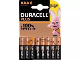 Duracell Plus 100% AAA-alkalinebatterijen producten bestel je eenvoudig online bij Supplierz BV