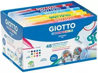 Giotto textielstift Decor producten bestel je eenvoudig online bij Supplierz BV