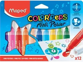 Maped viltstift Color'Peps Mini Power producten bestel je eenvoudig online bij Supplierz BV