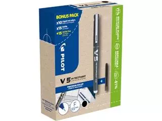 Pilot liquid-ink roller Hi-Tecpoint V5 producten bestel je eenvoudig online bij Supplierz BV