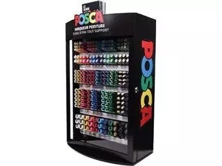 Posca paintmarker display producten bestel je eenvoudig online bij Supplierz BV