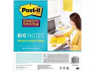 Post-it Super Sticky Big Notes producten bestel je eenvoudig online bij Supplierz BV