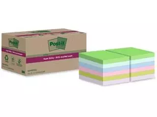 Post-it Super Sticky memoblok Recycled producten bestel je eenvoudig online bij Supplierz BV