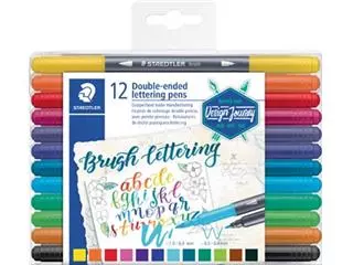 Staedtler brushpen Brush Letter Duo producten bestel je eenvoudig online bij Supplierz BV