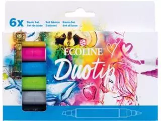 Talens waterverf Ecoline Duotip marker producten bestel je eenvoudig online bij Supplierz BV