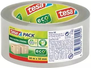 tesa verpakkingstape eco & ultra strong Ecologo producten bestel je eenvoudig online bij Supplierz BV