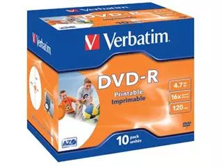 Verbatim DVD recordable producten bestel je eenvoudig online bij Supplierz BV