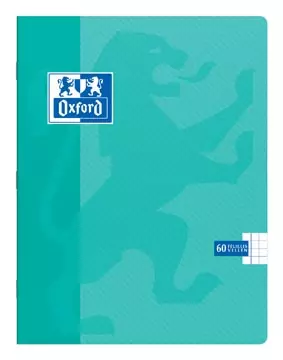 Een Oxford School schrift, ft A5, 120 bladzijden, geruit 5 mm, geassorteerde kleuren koop je bij ShopXPress