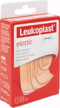 Een Leukoplast elastische pleisters, assortiment van 40 stuks koop je bij ShopXPress