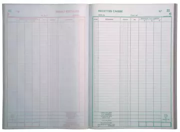 Een Exacompta ontvangsten, ft A4, Franstalig, dupli (50 x 2 vel) koop je bij Supplierz BV