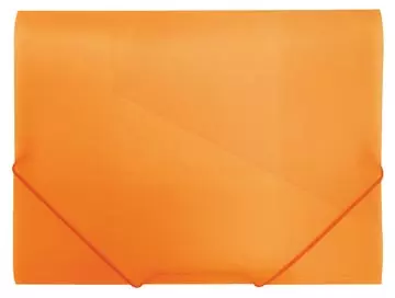 Een Beautone elastomap met kleppen, ft A4, oranje koop je bij ShopXPress
