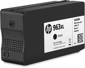 Een HP inktcartridge 963XL, 2.000 pagina's, OEM 3JA30AE, zwart koop je bij ShopXPress