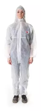 Een 3M beschermende coverall, wit, large koop je bij ShopXPress