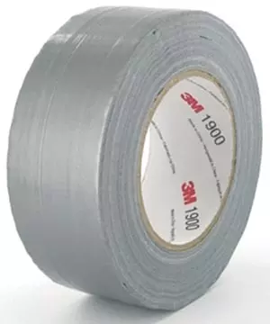 Een 3M duct tape 1900, ft 50 mm x 50 m, zilver koop je bij ShopXPress