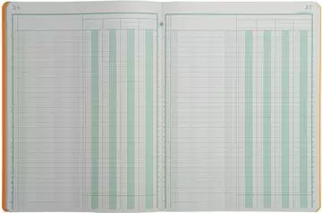 Een Exacompta registers, ft 32 x 25 cm, 4 kolommen op 1 bladzijde, 31 lijnen, 80 bladzijden koop je bij Supplierz BV