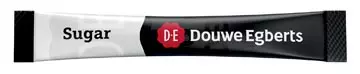 Een Douwe Egberts suikersticks, 4 g, doos van 500 stuks koop je bij ShopXPress