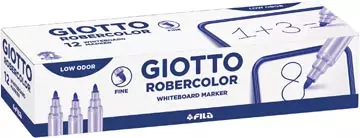 Een Giotto Robercolor whiteboardmarker fijn, ronde punt, blauw koop je bij ShopXPress